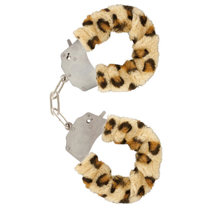 PlayBound UK adult toys & lingerie: toyjoy furry fun wrist cuffs leopard