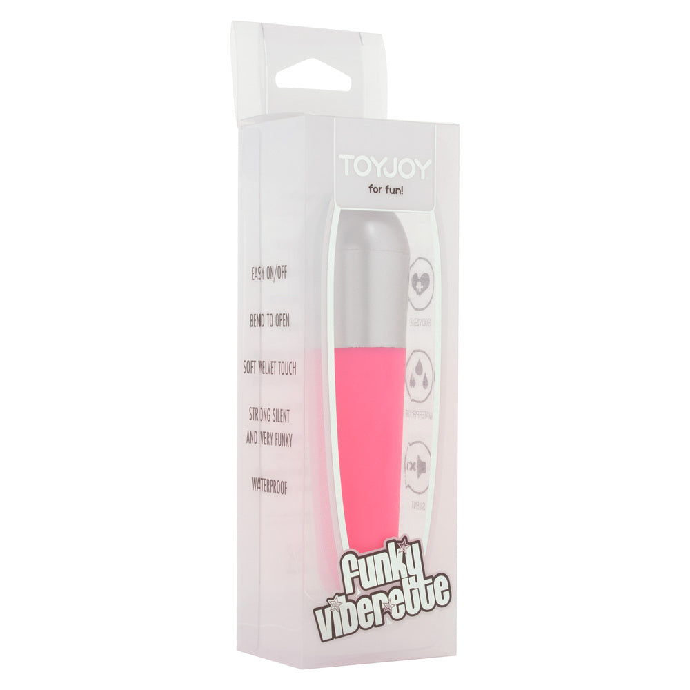 PlayBound UK adult toys & lingerie: toyjoy funky viberette mini vibrator pink