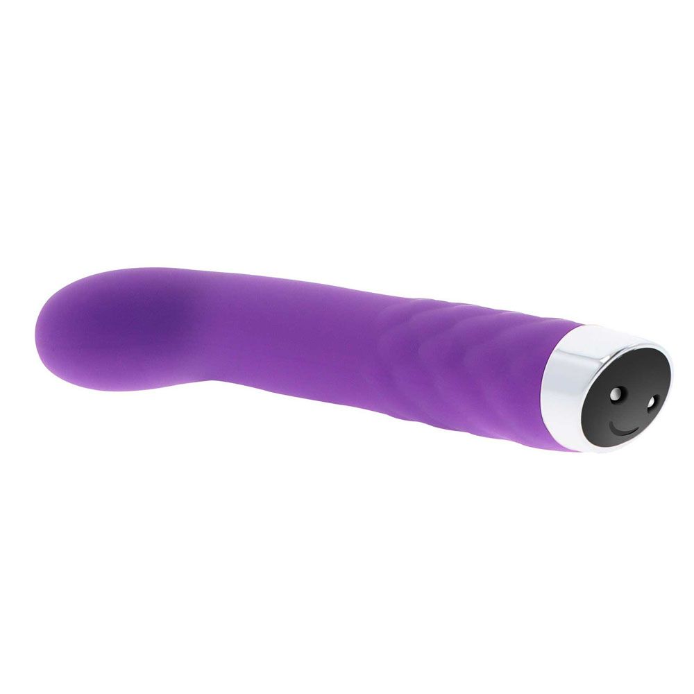 PlayBound UK adult toys & lingerie: smile tickle my senses purple mini g spot vibe