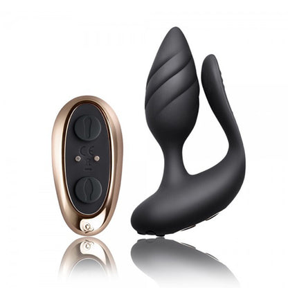 PlayBound UK adult toys & lingerie: rocks off cocktail remote control couples vibe black