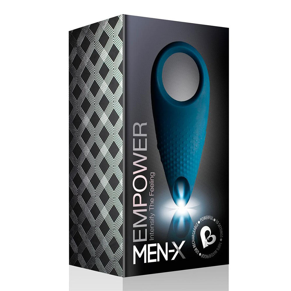 PlayBound UK adult toys & lingerie: rocks off empower menx cockring blue