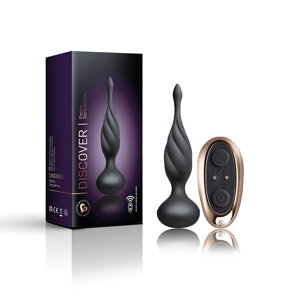 PlayBound UK adult toys & lingerie: rocks off petite sensations discover butt plug black