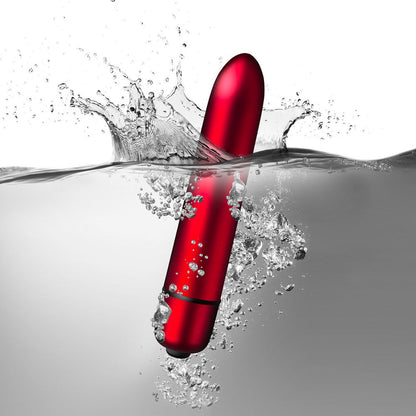 PlayBound UK adult toys & lingerie: rocks off truly yours scarlet velvet 90mm bullet