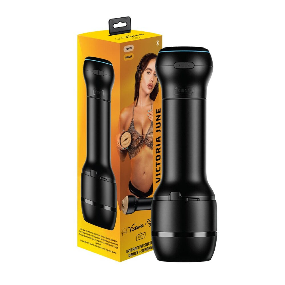 PlayBound UK adult toys & lingerie: kiiroo combo interactive powerblow victoria june masturbator