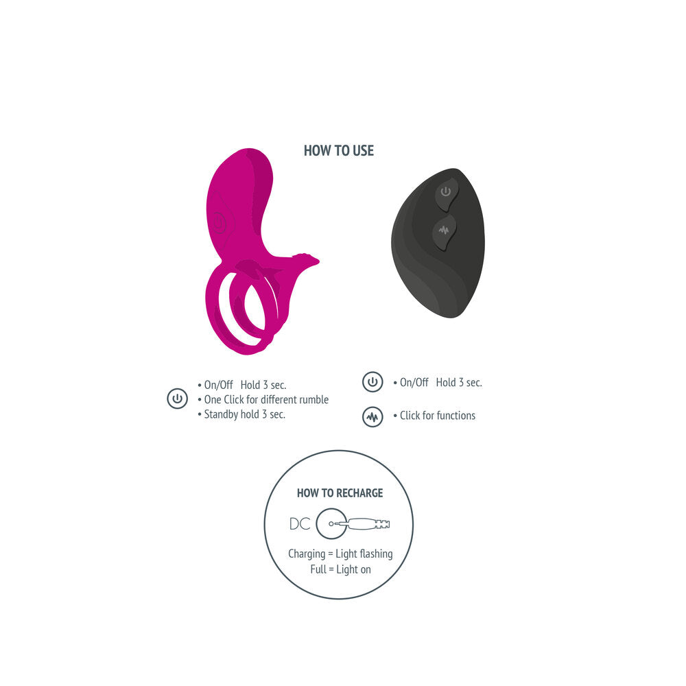 PlayBound UK adult toys & lingerie: xocoon couples stimulator ring
