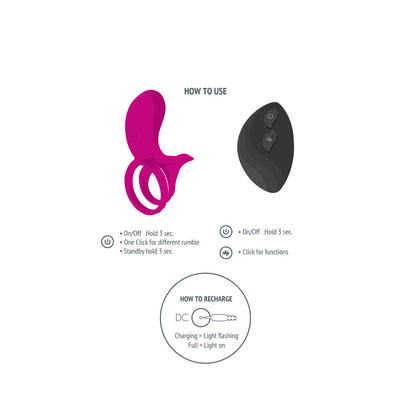 PlayBound UK adult toys & lingerie: xocoon couples stimulator ring