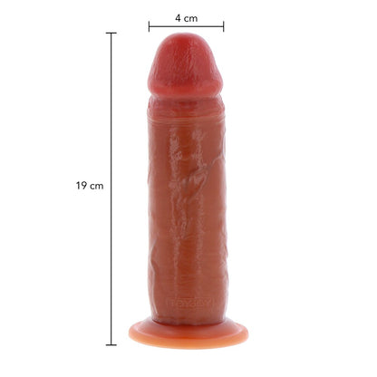 PlayBound UK adult toys & lingerie: toyjoy get real silicone foreskin dong 7 5 inch