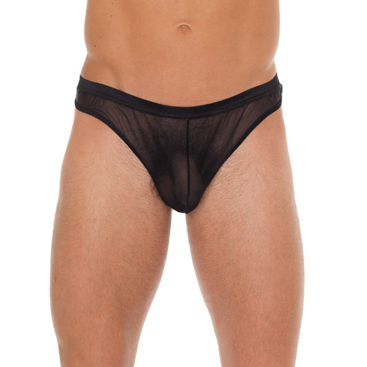 PlayBound UK adult toys & lingerie: mens black mesh gstring
