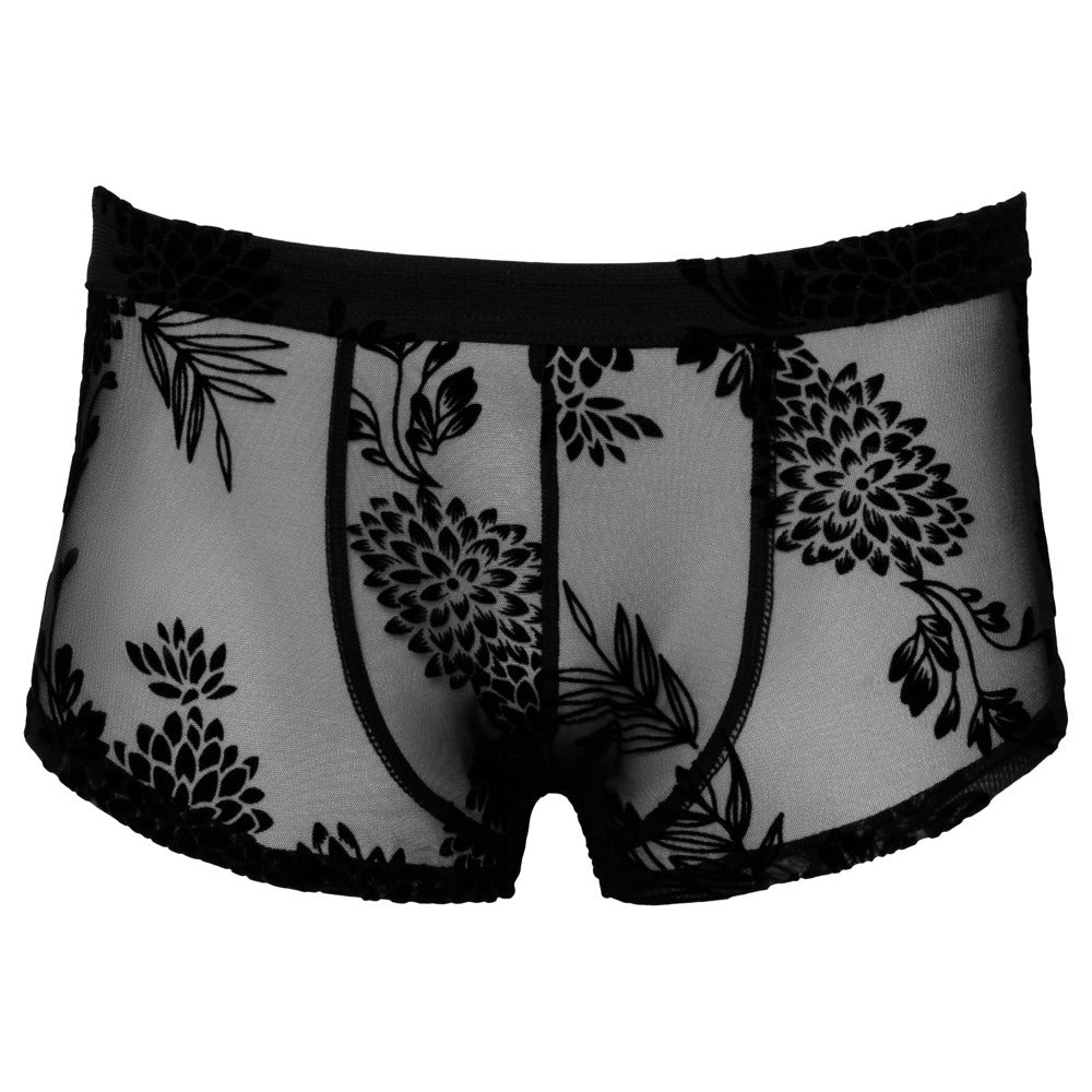 PlayBound UK adult toys & lingerie: noir sheer floral lace pants