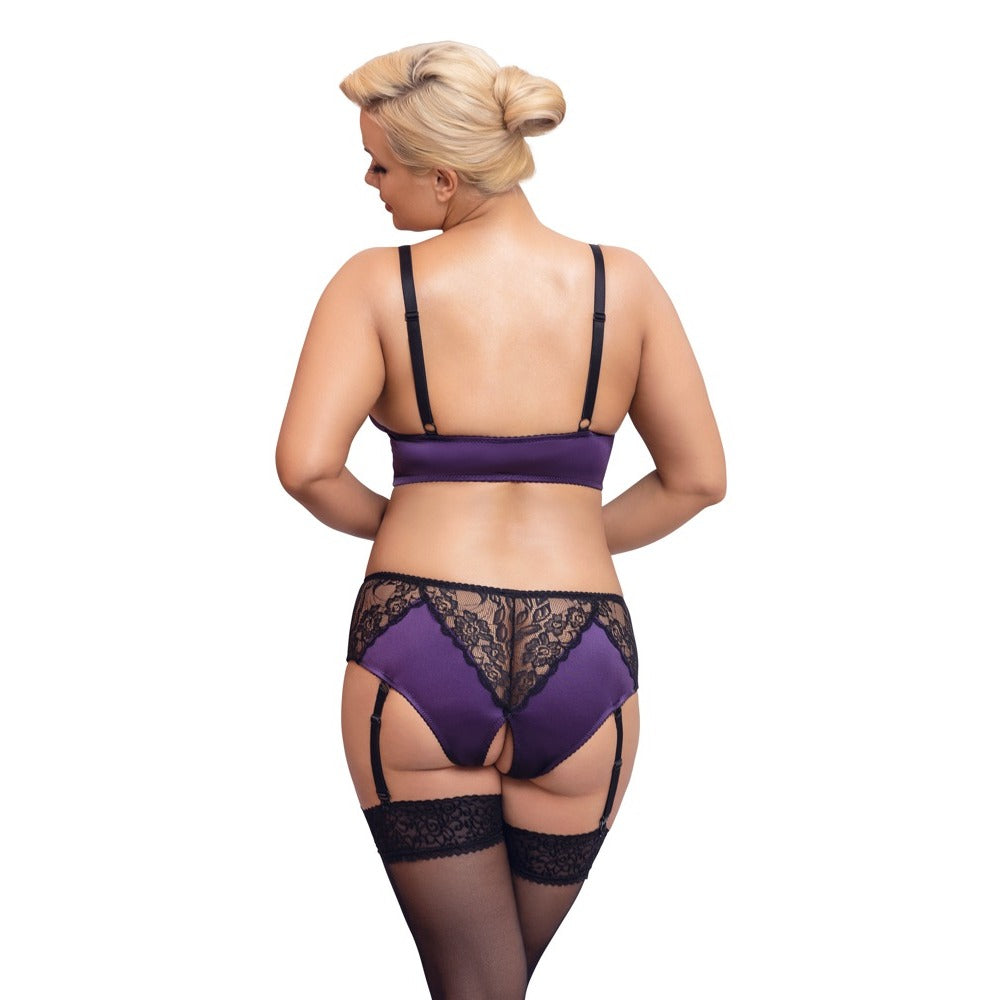 PlayBound UK adult toys & lingerie: cottelli curves bralette suspender set