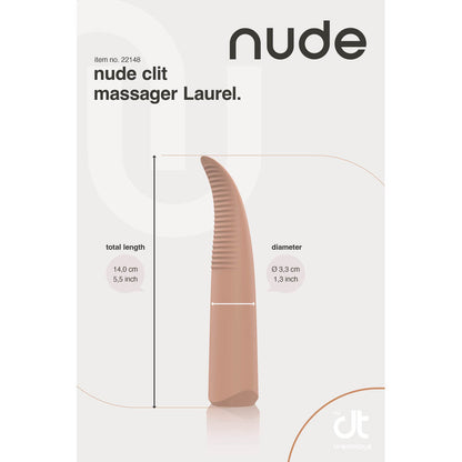 PlayBound UK adult toys & lingerie: nude laurel mini travel massager