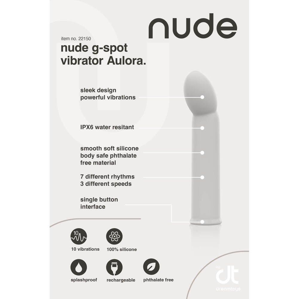 PlayBound UK adult toys & lingerie: nude aulora mini gspot vibrator