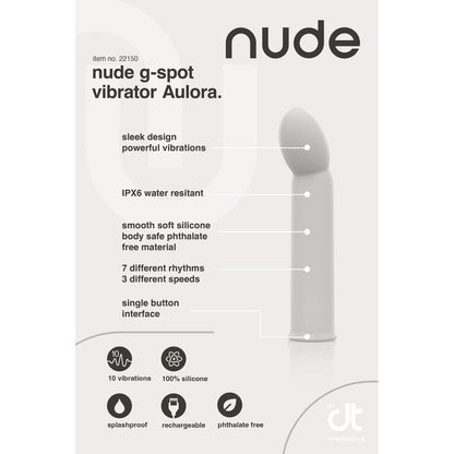 PlayBound UK adult toys & lingerie: nude aulora mini gspot vibrator