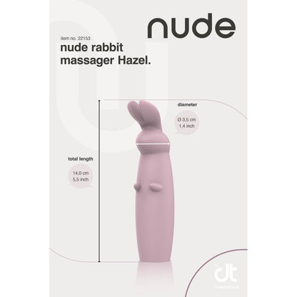 PlayBound UK adult toys & lingerie: nude hazel mini rabbit massager
