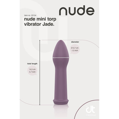 PlayBound UK adult toys & lingerie: nude jade mini torp vibrator