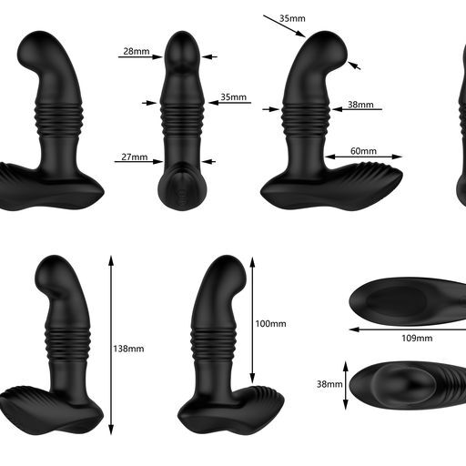 PlayBound UK adult toys & lingerie: nexus thrust remote control thrusting prostate massager