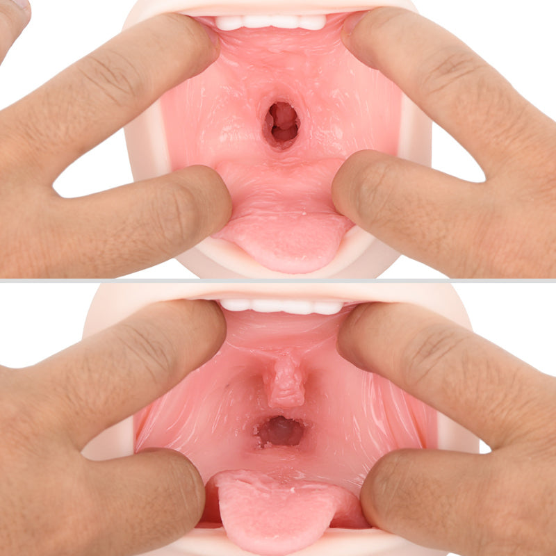 PlayBound UK adult toys & lingerie: magic eyes mouth of truth lovely soft masturbator 1