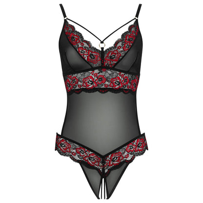 PlayBound UK adult toys & lingerie: cottelli crotchless body with lace