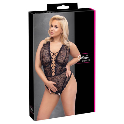 PlayBound UK adult toys & lingerie: cottelli curve open crotch body