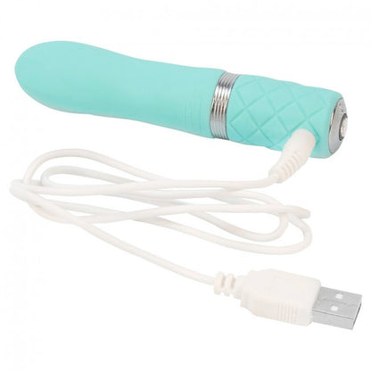 PlayBound UK adult toys & lingerie: pillow talk flirty rechargeable bullet teal