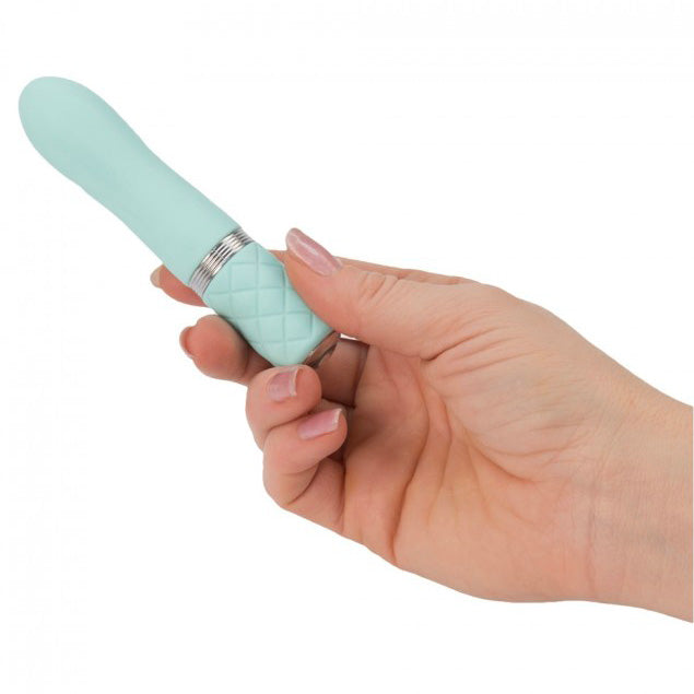 PlayBound UK adult toys & lingerie: pillow talk flirty rechargeable bullet teal