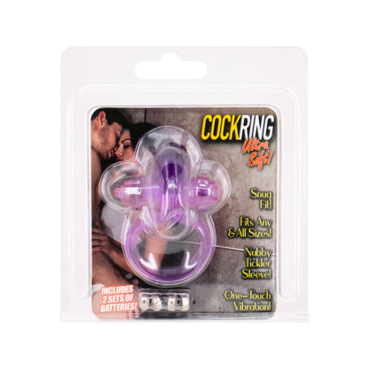 PlayBound UK adult toys & lingerie: rabbit ultra soft vibrating cockring