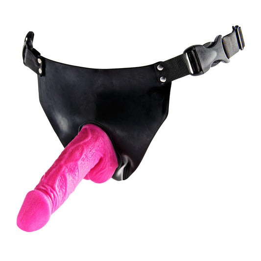 PlayBound UK adult toys & lingerie: toy joy pink powergirl strap on vibrating dong