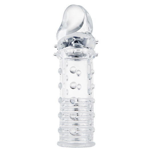 PlayBound UK adult toys & lingerie: toy joy power stud sleeve clear