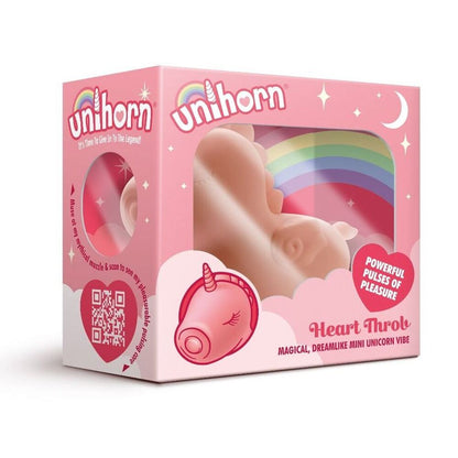 PlayBound UK adult toys & lingerie: unihorn heart throb pulsating unicorn vibe
