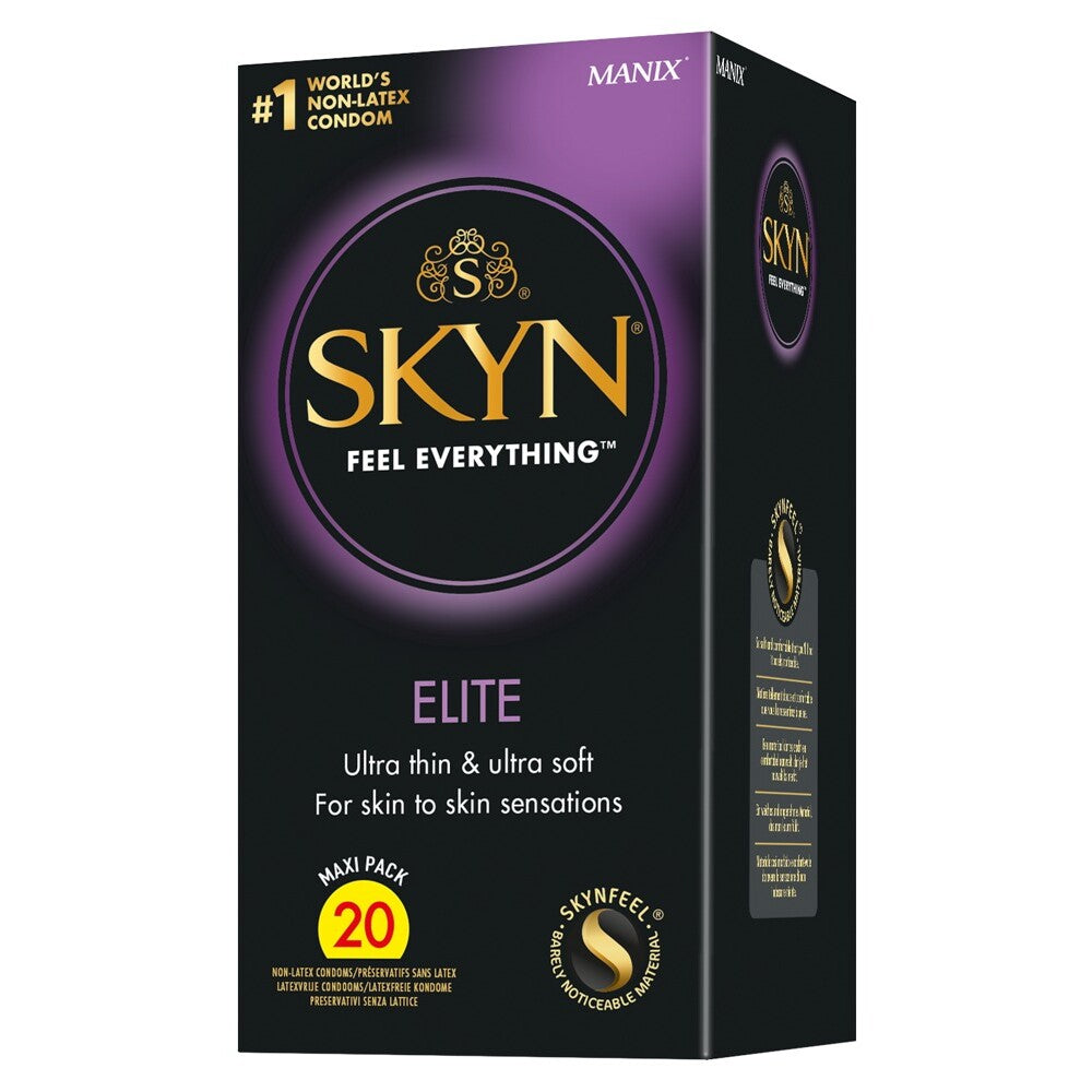 PlayBound UK adult toys & lingerie: skyn latex free condoms elite 20 pack