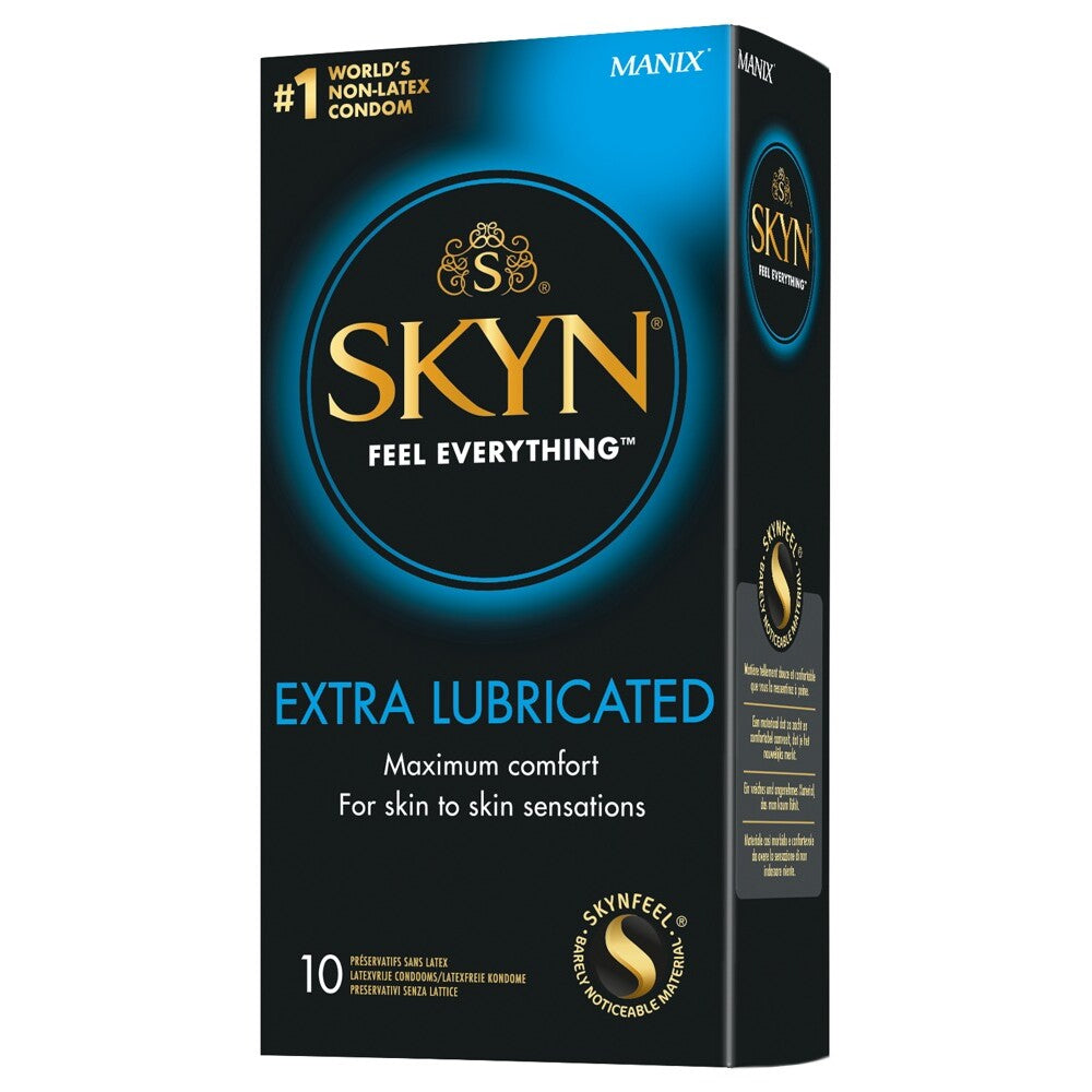 PlayBound UK adult toys & lingerie: skyn latex free condoms extra lubricated 10 pack