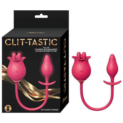 PlayBound UK adult toys & lingerie: clittastic tulip finger massager pleasure plug set