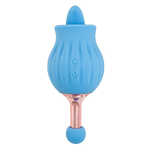 PlayBound UK adult toys & lingerie: clittastic rose bud dual massager rechargeable 1