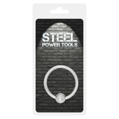 PlayBound UK adult toys & lingerie: steel power tools acorn penis ring 30mm