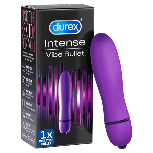 PlayBound UK adult toys & lingerie: durex intense delight vibrating bullet