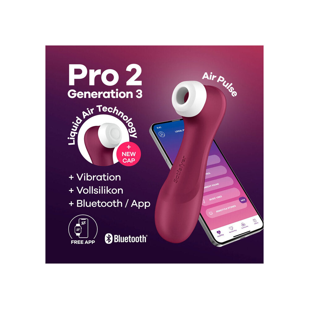 PlayBound UK adult toys & lingerie: satisfyer pro 2 generation 3 with air tech and app