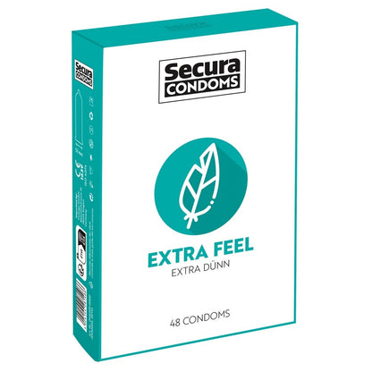 PlayBound UK adult toys & lingerie: secura condoms 48 pack extra feel