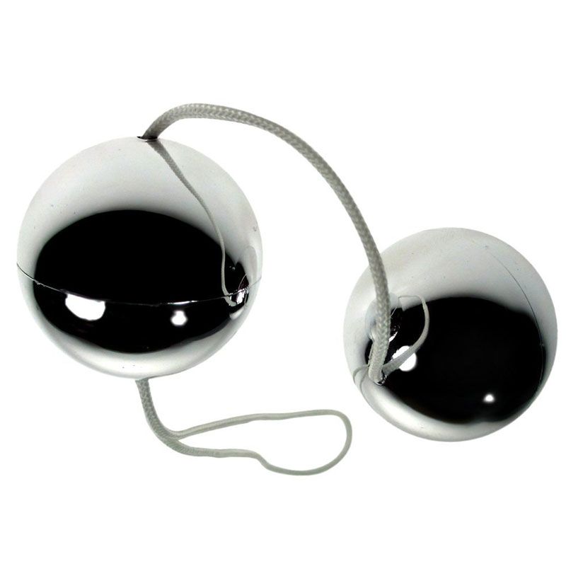 PlayBound UK adult toys & lingerie: vibratone silver duo balls