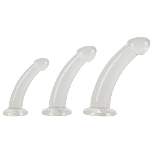 PlayBound UK adult toys & lingerie: three piece crystal clear anal training set