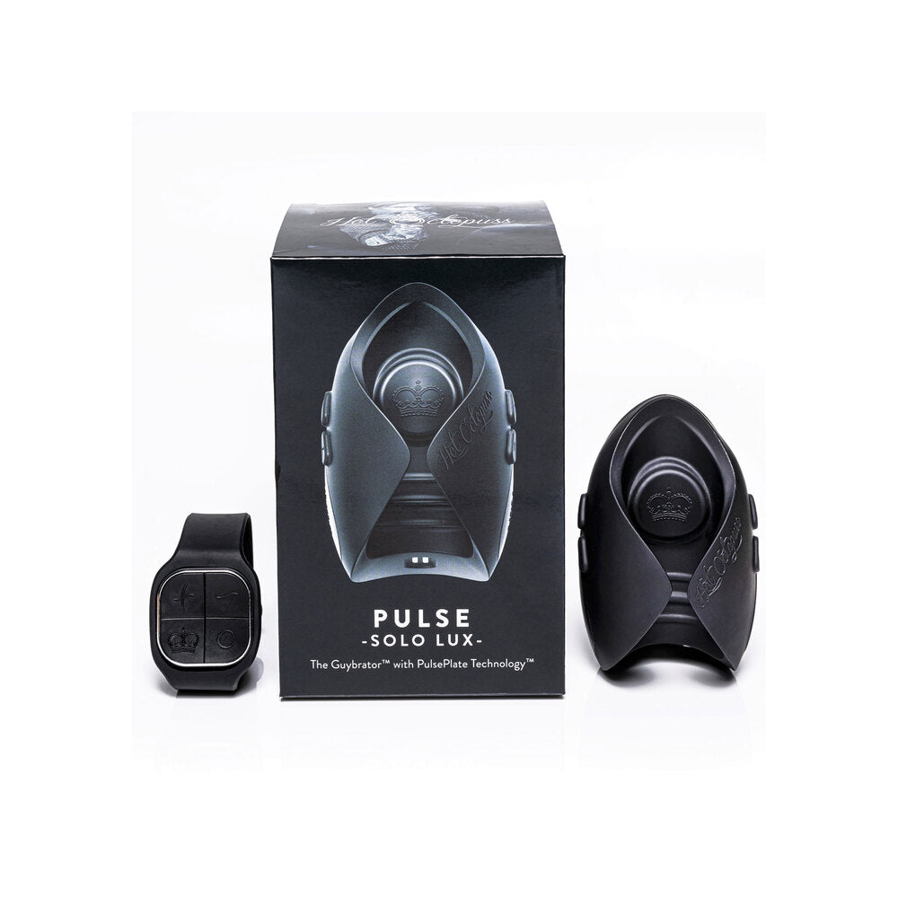 PlayBound UK adult toys & lingerie: pulse solo lux guybrator masturbator with pulse plate tech