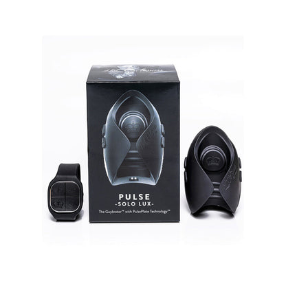 PlayBound UK adult toys & lingerie: pulse solo lux guybrator masturbator with pulse plate tech