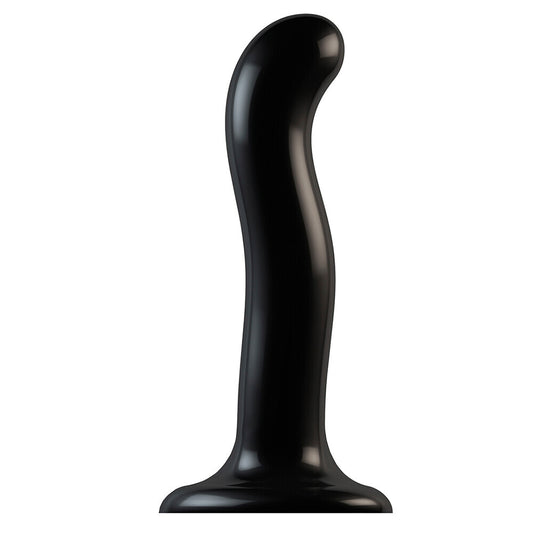 PlayBound UK adult toys & lingerie: strap on me prostate and g spot curved dildo medium black