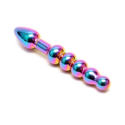 PlayBound UK adult toys & lingerie: sensual multi coloured glass laila anal probe