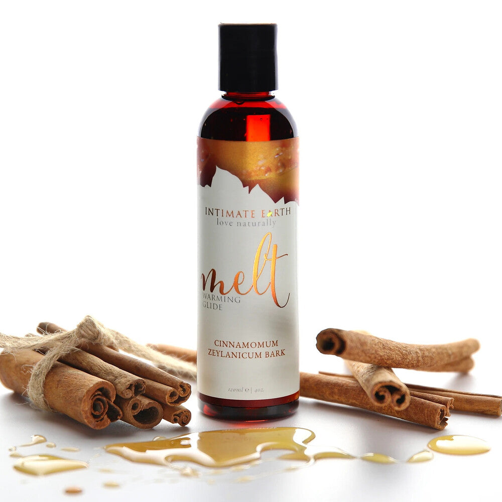 PlayBound UK adult toys & lingerie: intimate earth melt warming cinnamon cassia bark 120ml