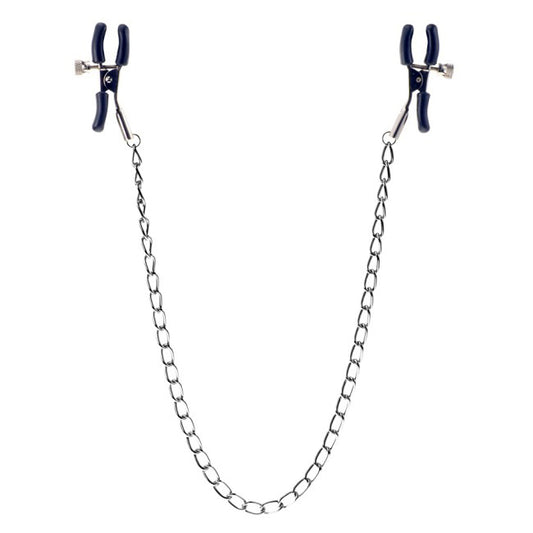 PlayBound UK adult toys & lingerie: squeeze and please nipple clamps with chain