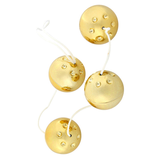 PlayBound UK adult toys & lingerie: 4 gold vibro balls