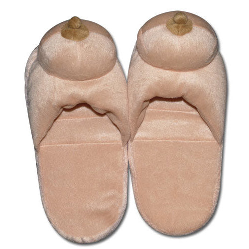 PlayBound UK adult toys & lingerie: boob slippers