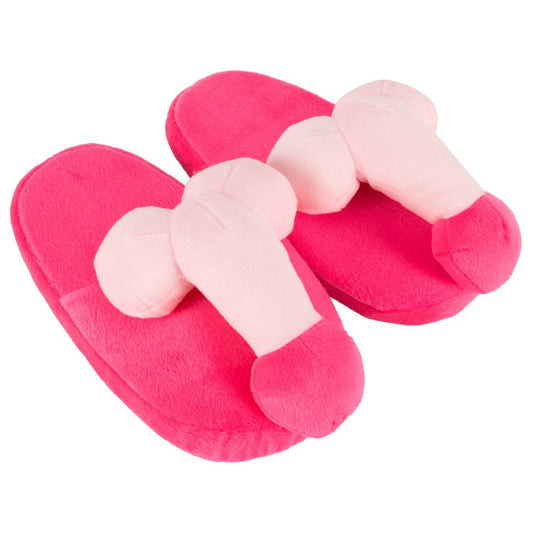 PlayBound UK adult toys & lingerie: pink penis slippers