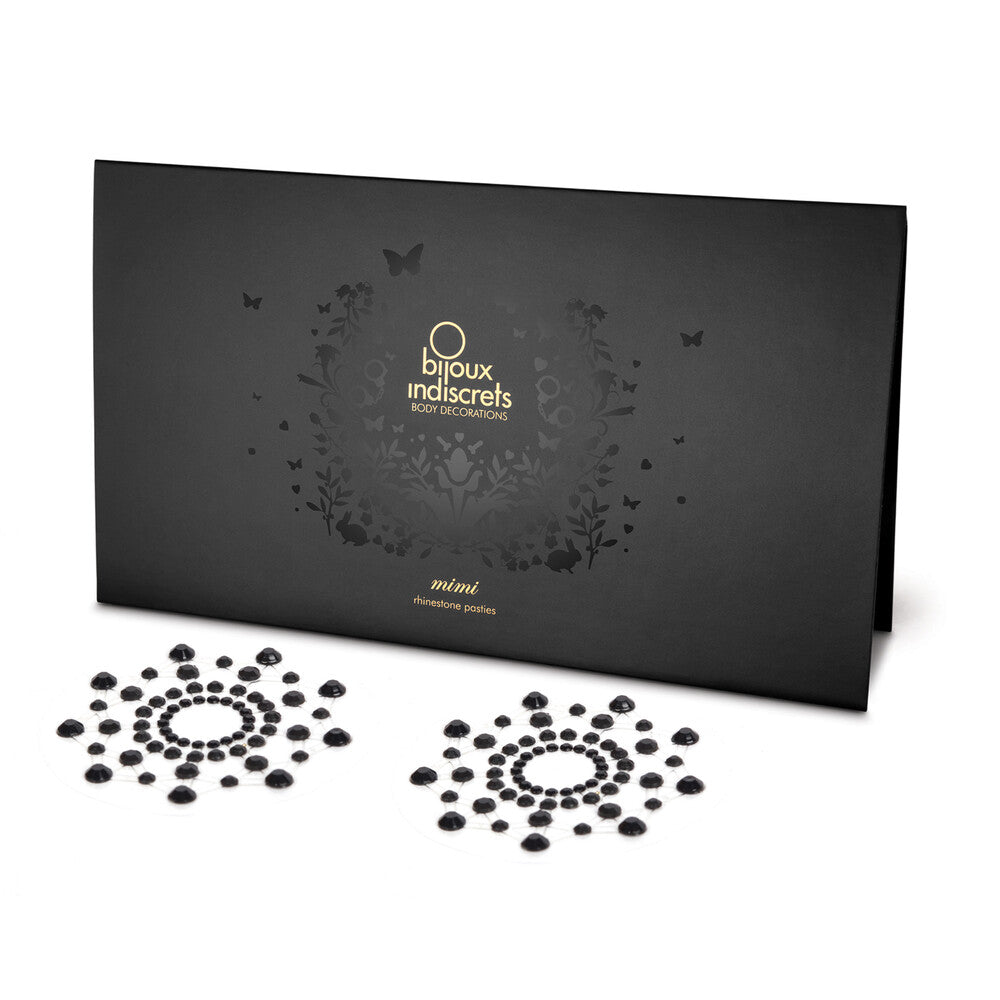 PlayBound UK adult toys & lingerie: bijoux indiscrets mimi rhinestone pasties black