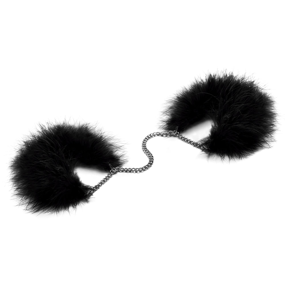 PlayBound UK adult toys & lingerie: bijoux indiscrets za za zu feather handcuffs